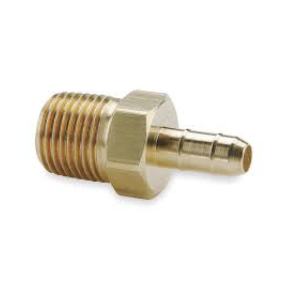 Conector Espiga 1/4" x 1/4" NPT (Recto) - SDENTAL.MX Deposito Dental