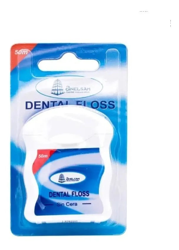Hilo Dental Sin Cera 50m Anelsam