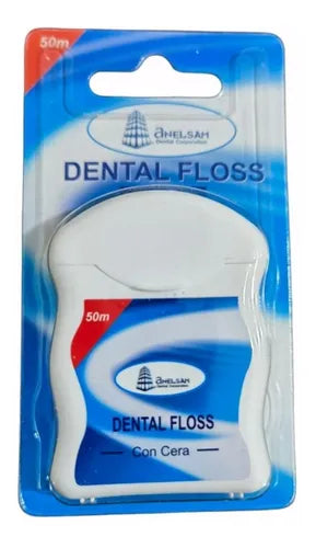 Hilo Dental 50m Anelsam Encerado