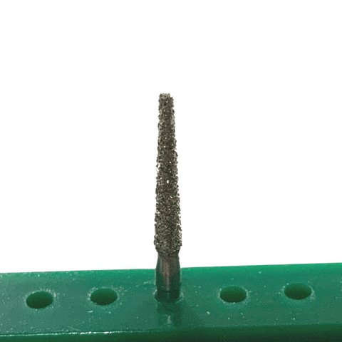 TF-13C Fresa Diamante Troncocónica Punta Plana Grano Grueso Pza DT