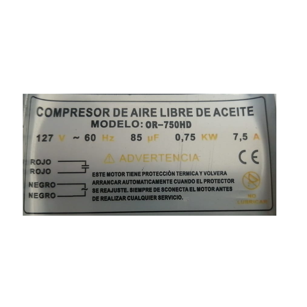 Motor Libre De Aceite (cabezal)