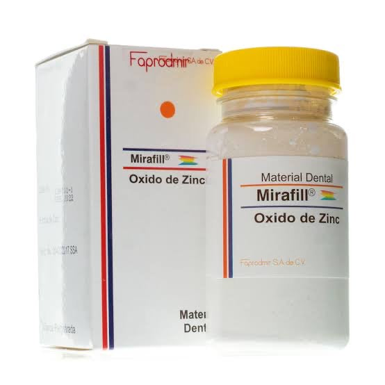 Óxido de Zinc 50g Mirafill