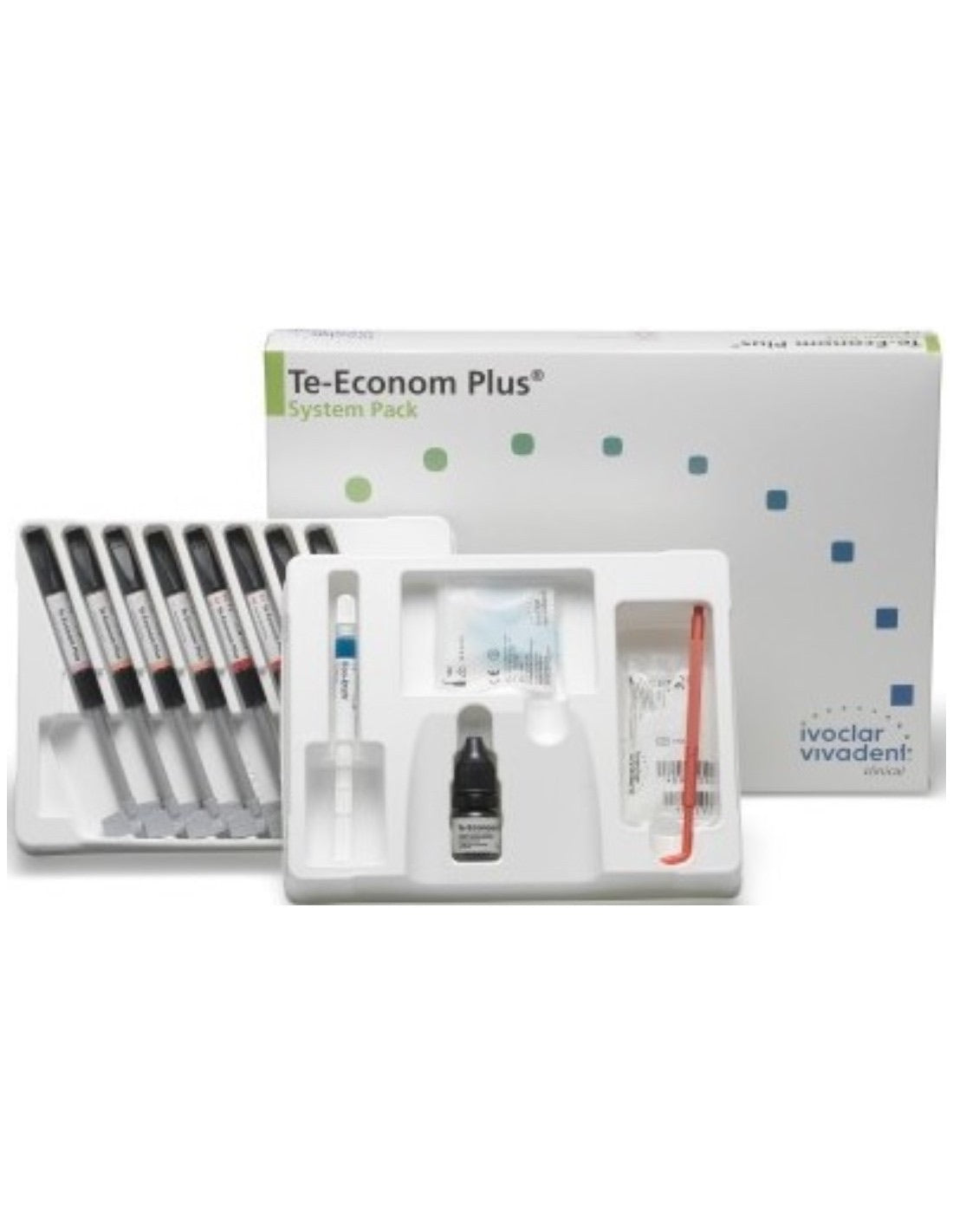 Te Econom Kit C/8 Jeringas Resina Compuesta Ivolcar