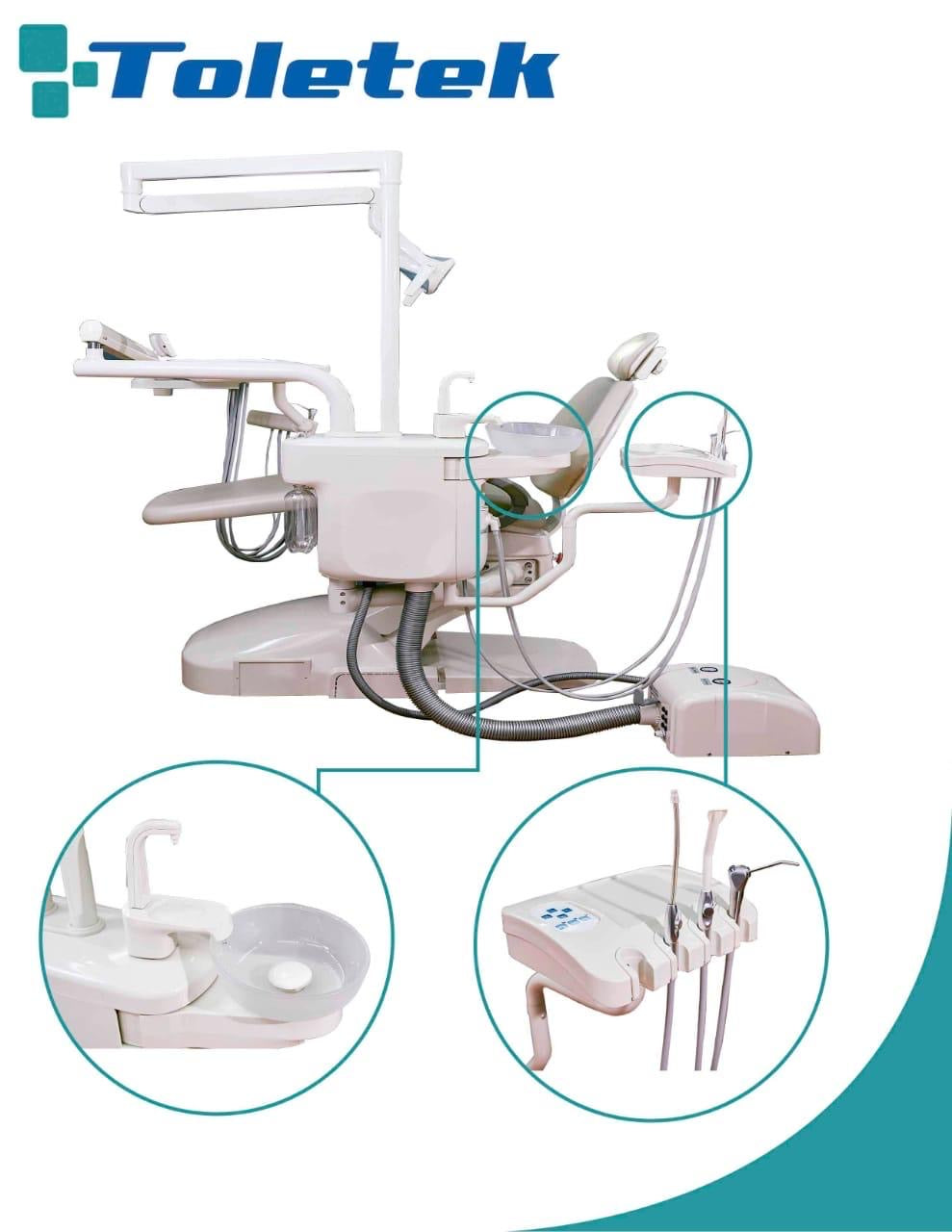 Sillón TK9000 Toletek (Unidad dental) - SDENTAL.MX Deposito Dental