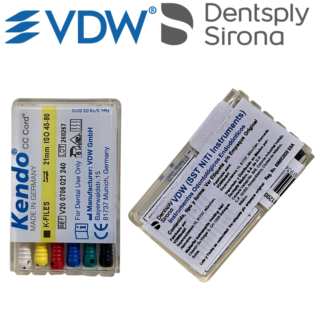 Limas Flexicut Caja 6 pz. VDW/Dentsply Sirona