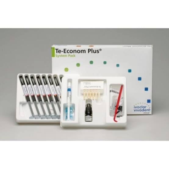 Te Econom Kit C/8 Jeringas Resina Compuesta Ivolcar