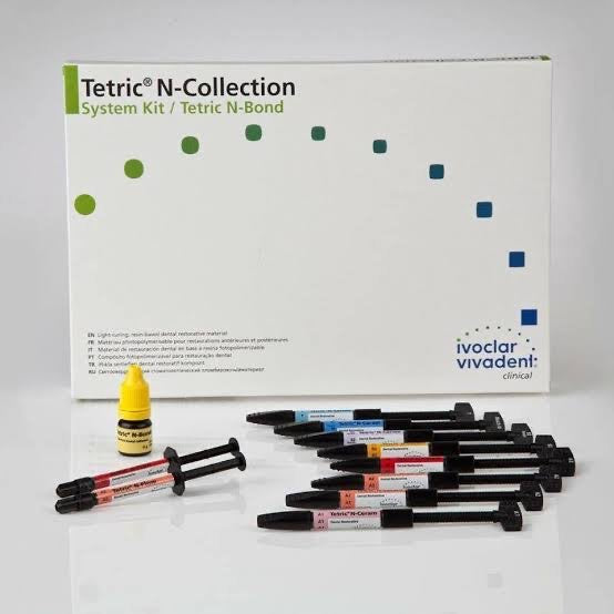 Kit Tetric N-Collection Resina Compuesta C/10 jeringas Ivoclar