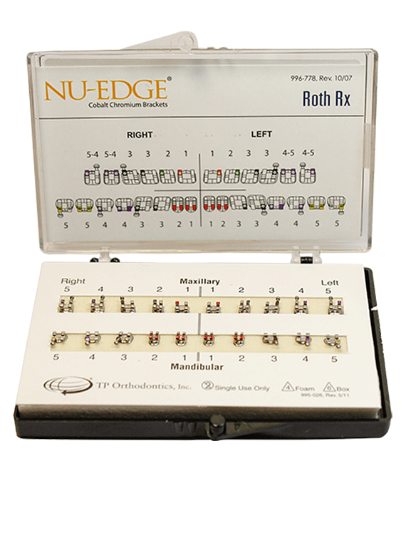 Brackets Nu-Edge TP Orthodontics