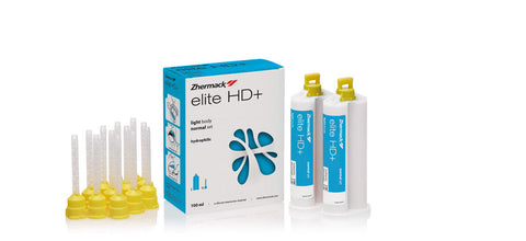 Silicon Elite HD+ Ligero Caja 100ml (2 Cartuchos)  Zhermack