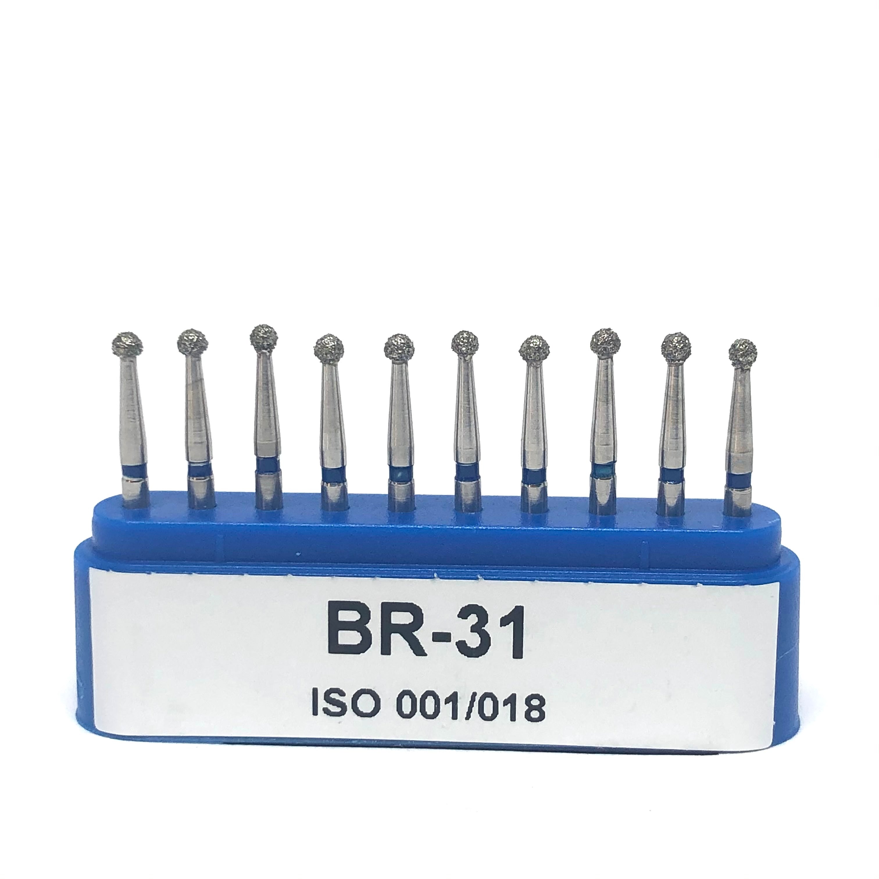 BR-31 Bola Fresa Diamante Grano Medio C/10 (FG 6)