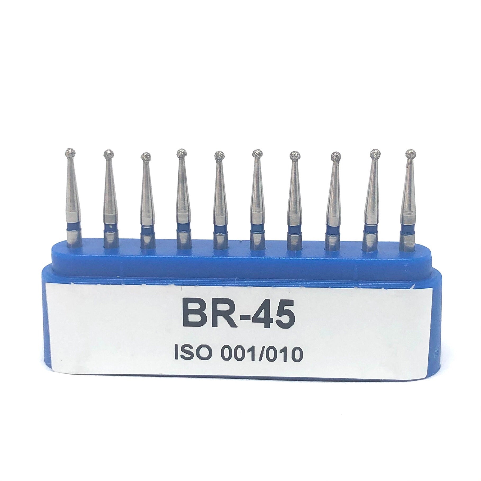 BR-45 C/10 Fresa Bola Diamante Grano Medio (FG 2)