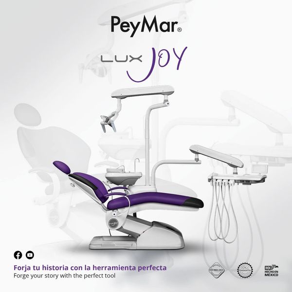 Sillón Lux Joy Peymar Tapiz Gota 2021 (Unidad Dental) - SDENTAL.MX Deposito Dental