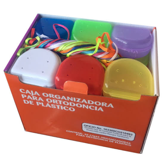 Caja P/ Ortodoncia Colores DT