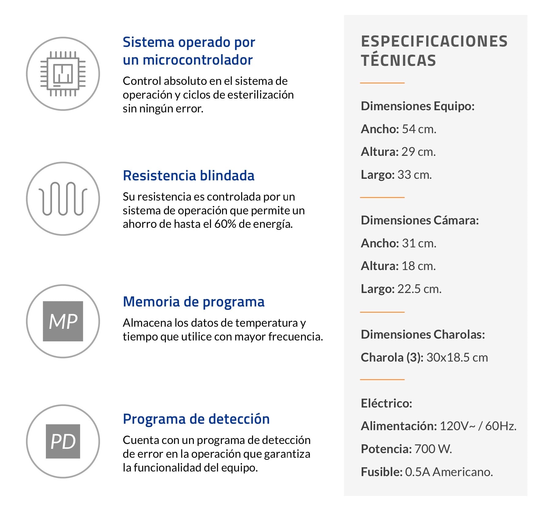 Esterilizador Calor Seco  M08 Lorma