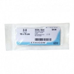 Sutura Ethicon In Seta K870H,Ago Cilindr.,filo 75 Cm Seta Nera Intrecciata ,RB-1,1/2 Cerchio,36 Pz - Foto 8